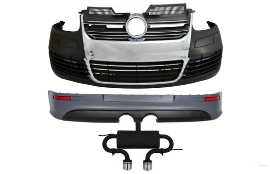 Komplettes Bodykit Passend Für VW Golf 5 (2005-2007) R32 Design Auspuffanlage KITT