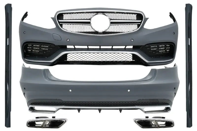 Komplettes Exterieur Body Kit Passend Für Mercedes E-Klasse W212 Facelift (2013-2016) E63 Design KITT