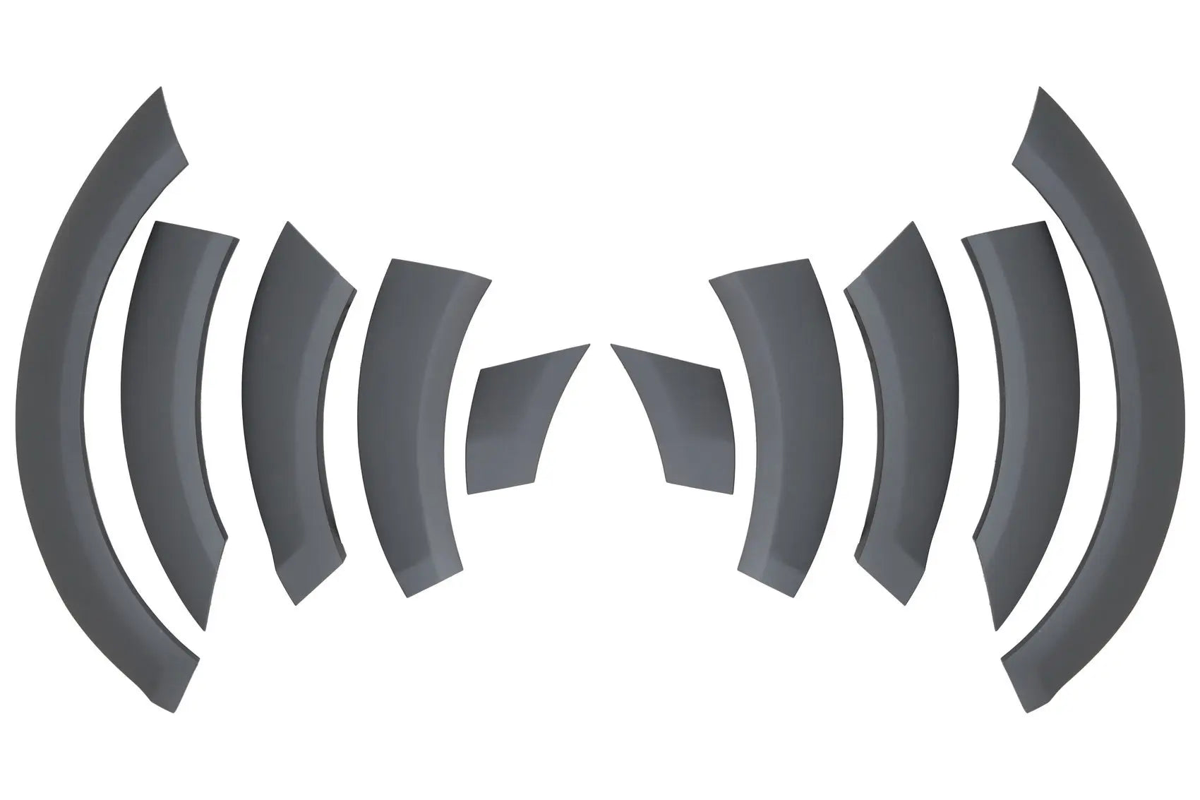 Kotflügelverbreiterungen Radläufe Passend Für Audi Q7 4l (2010-2015) Facelift Offroad Paket - Seitenleisten KITT