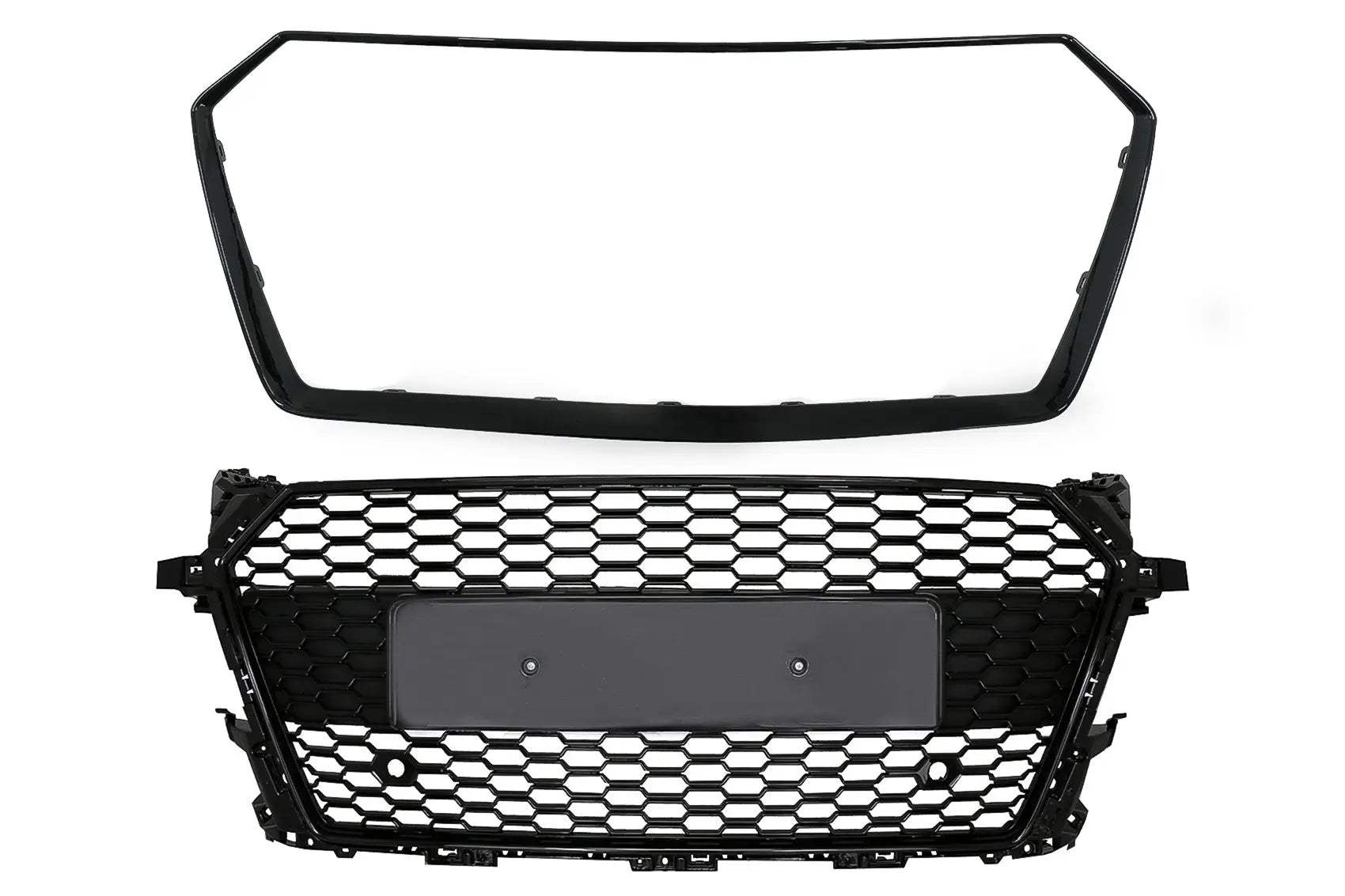 Kühlergrill Passend Für Audi Tt Fv 8s (2015-2017) RS Design Schwarz KITT Specials