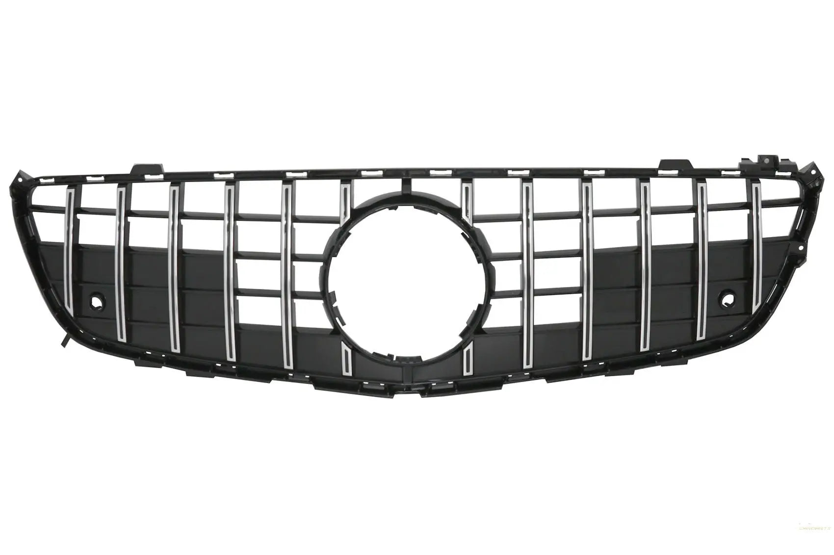 Kühlergrill Passend Für MercedeS SL-Klasse R231 (2012-2016) GT-R Panamericana Design Schwarz Verchromt KITT