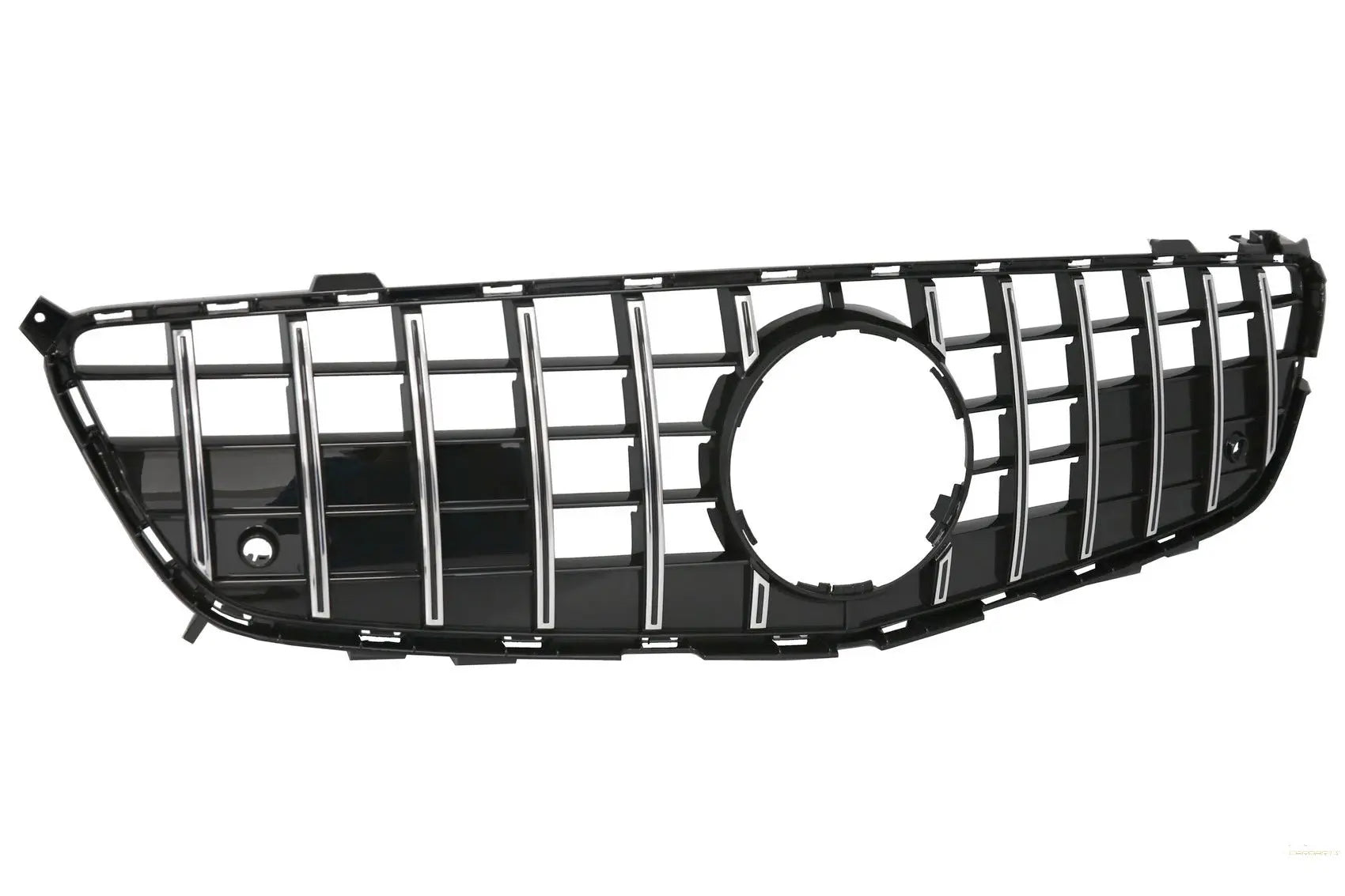 Kühlergrill Passend Für MercedeS SL-Klasse R231 (2012-2016) GT-R Panamericana Design Schwarz Verchromt KITT
