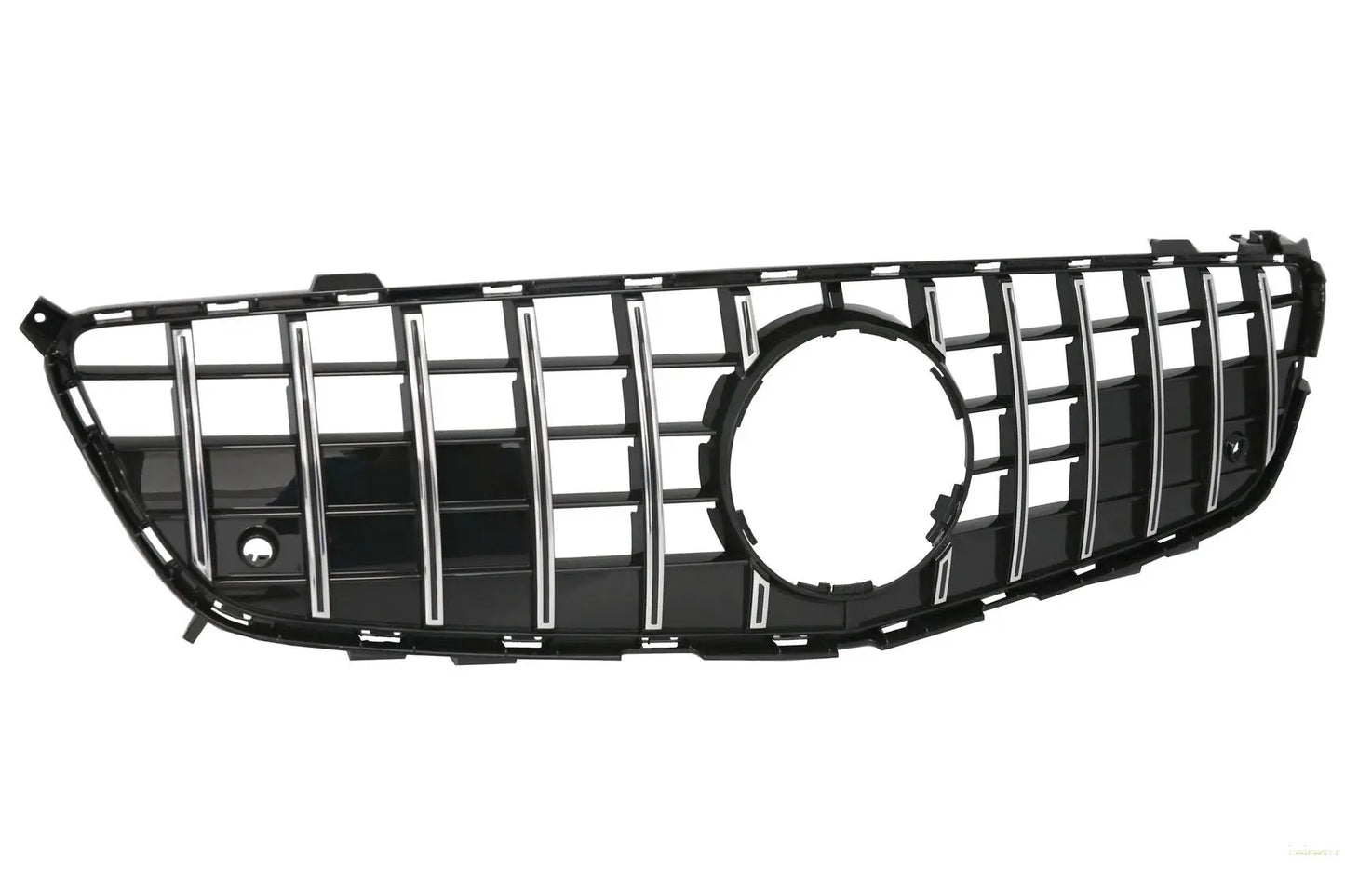 Kühlergrill Passend Für MercedeS SL-Klasse R231 (2012-2016) GT-R Panamericana Design Schwarz Verchromt KITT