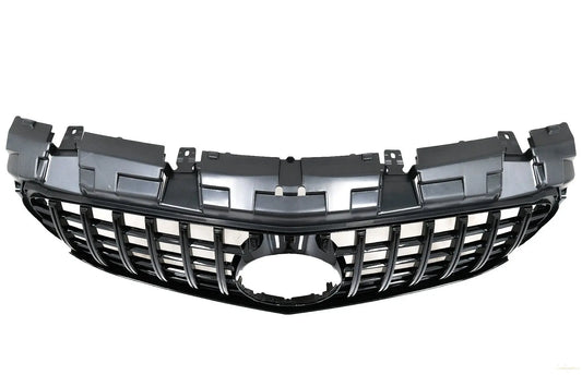 Kühlergrill Passend Für MercedeS SLC-Klasse R172 Facelift (2016-2019) GT-R Panamericana Design Piano Black KITT EU