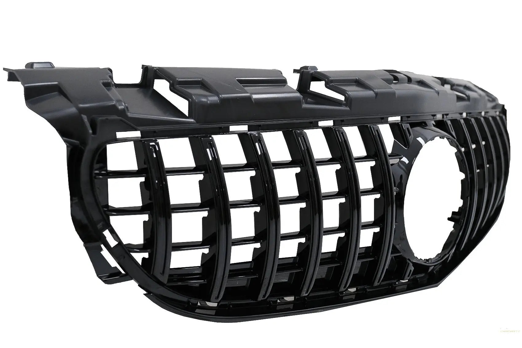 Kühlergrill Passend Für MercedeS SLC-Klasse R172 Facelift (2016-2019) GT-R Panamericana Design Piano Black KITT EU