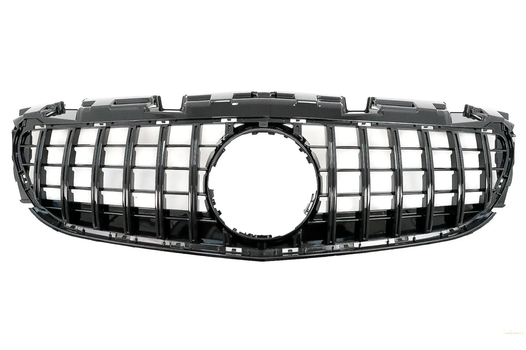 Kühlergrill Passend Für MercedeS SLC-Klasse R172 Facelift (2016-2019) GT-R Panamericana Design Piano Black KITT EU