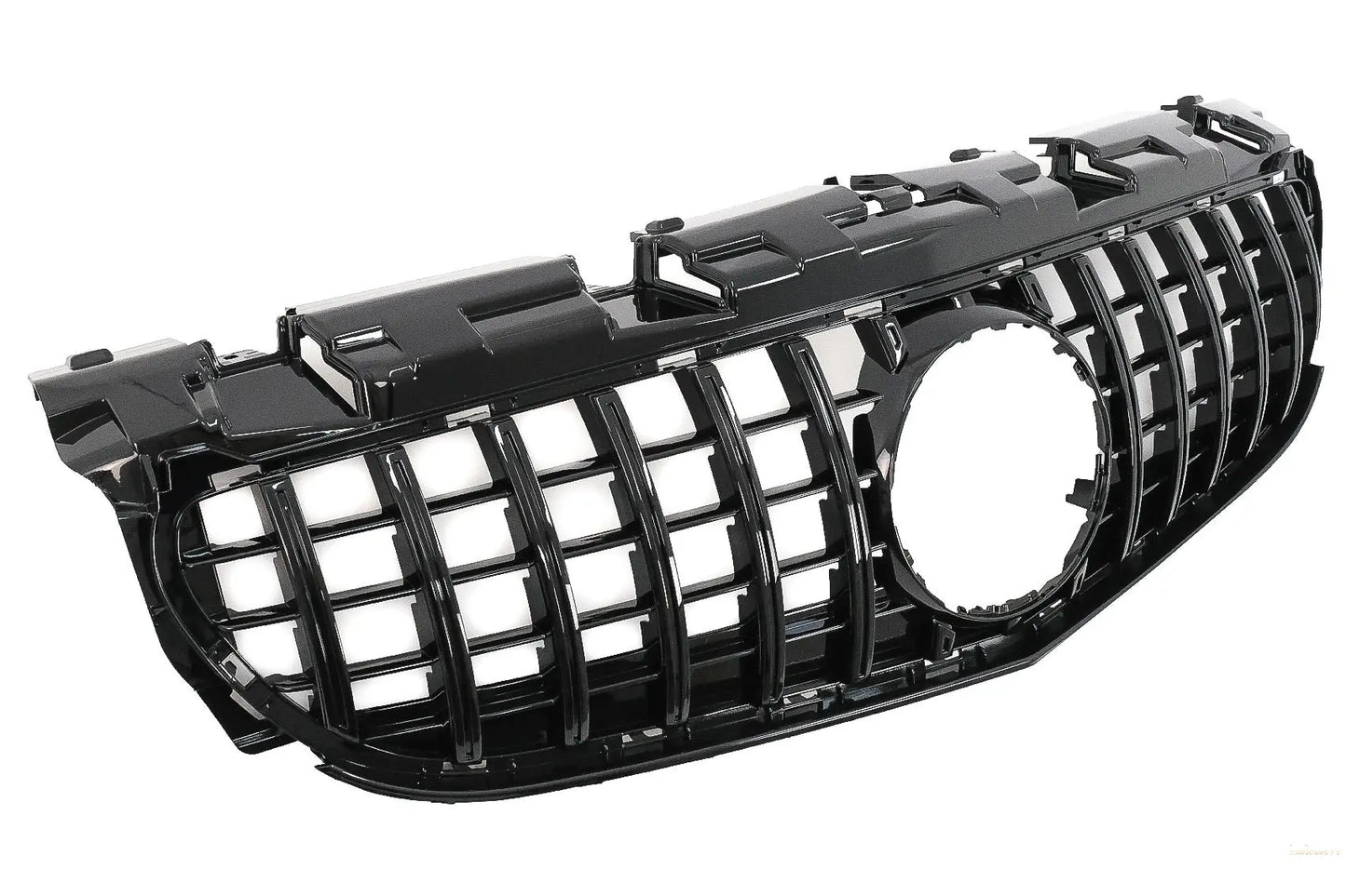 Kühlergrill Passend Für MercedeS SLC-Klasse R172 Facelift (2016-2019) GT-R Panamericana Design Piano Black KITT EU