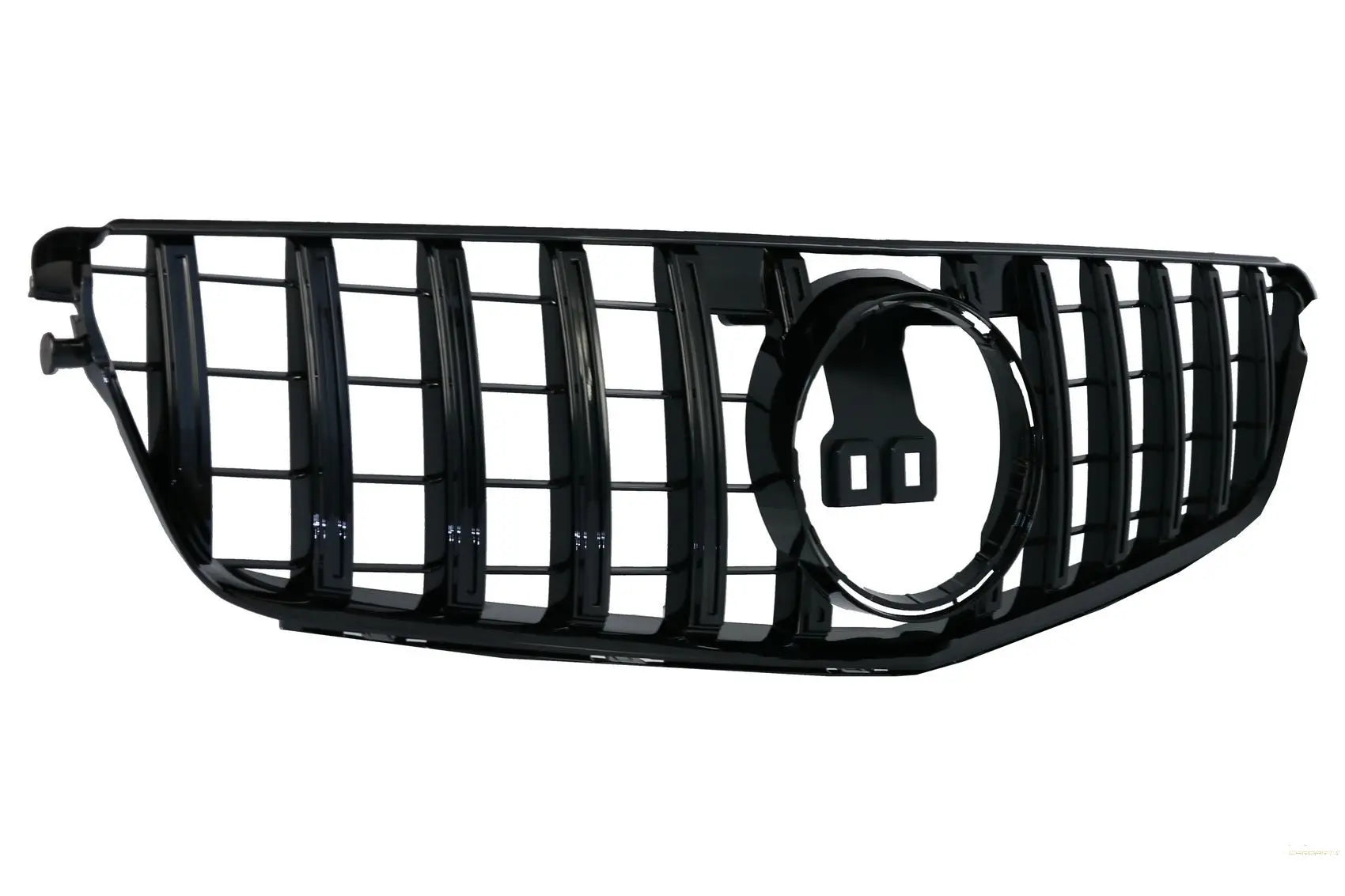 Kühlergrill Passend Für Mercedes C-Klasse W204 S204 Limousine Kombi (2007-2014) GT-R Panamericana Design Schwarz KITT Specials