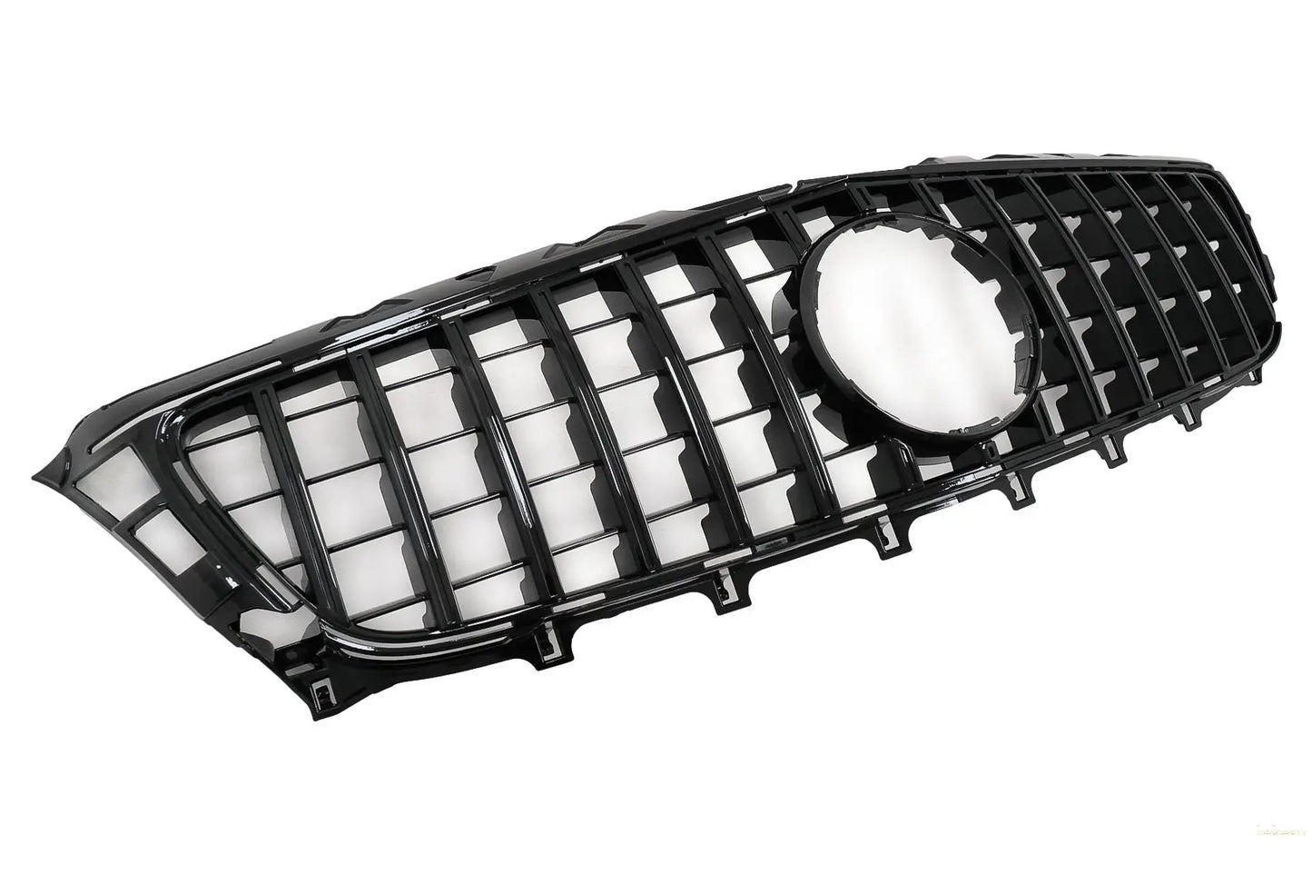 Kühlergrill Passend Für Mercedes CLS W218 C118 (2011-2014) X218 Shooting Brake (2012-2014) GT-R Panamericana Design Piano Black KITT
