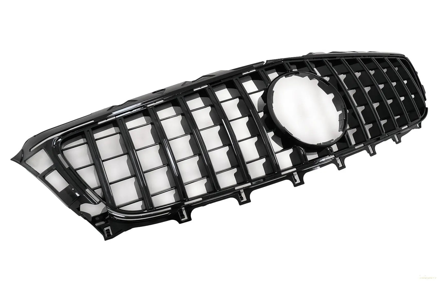 Kühlergrill Passend Für Mercedes CLS W218 C118 (2011-2014) X218 Shooting Brake (2012-2014) GT-R Panamericana Design Piano Black KITT