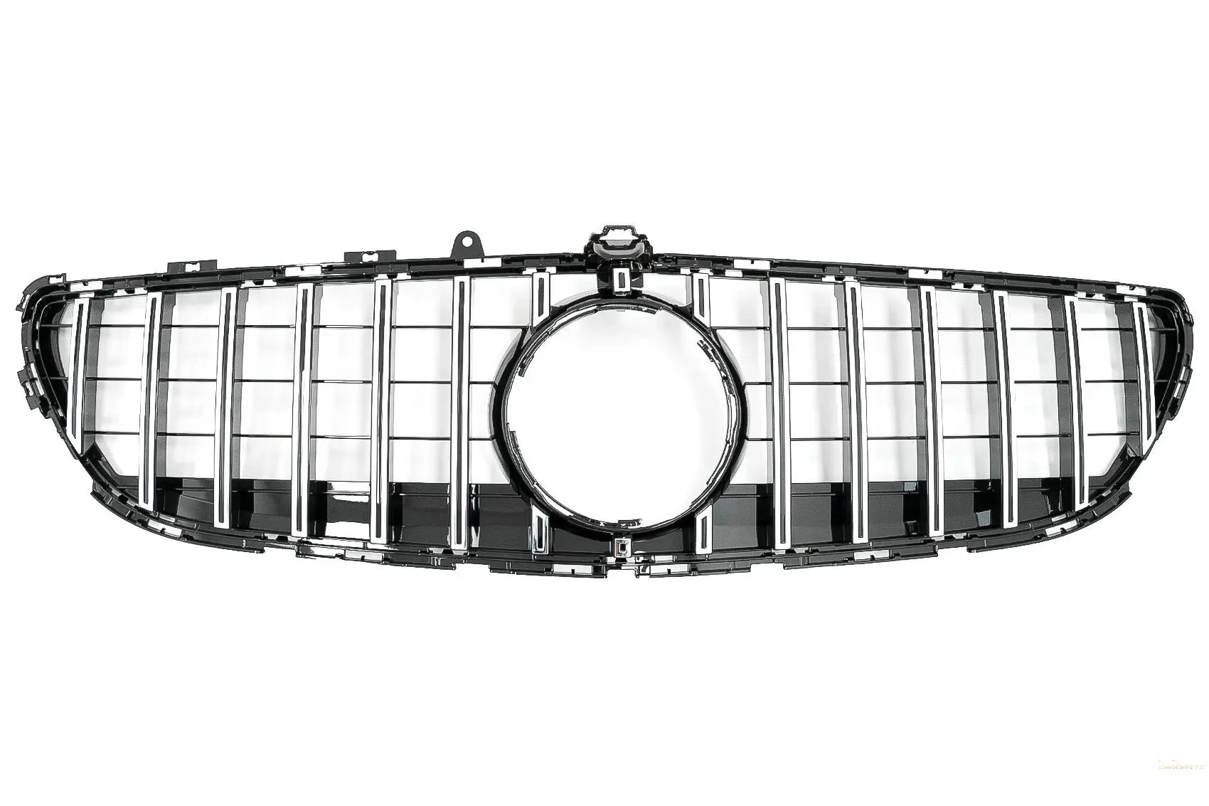 Kühlergrill Passend Für Mercedes CLS W218 Facelift (2014-2017) GT-R Panamericana Design Chrom KITT EU