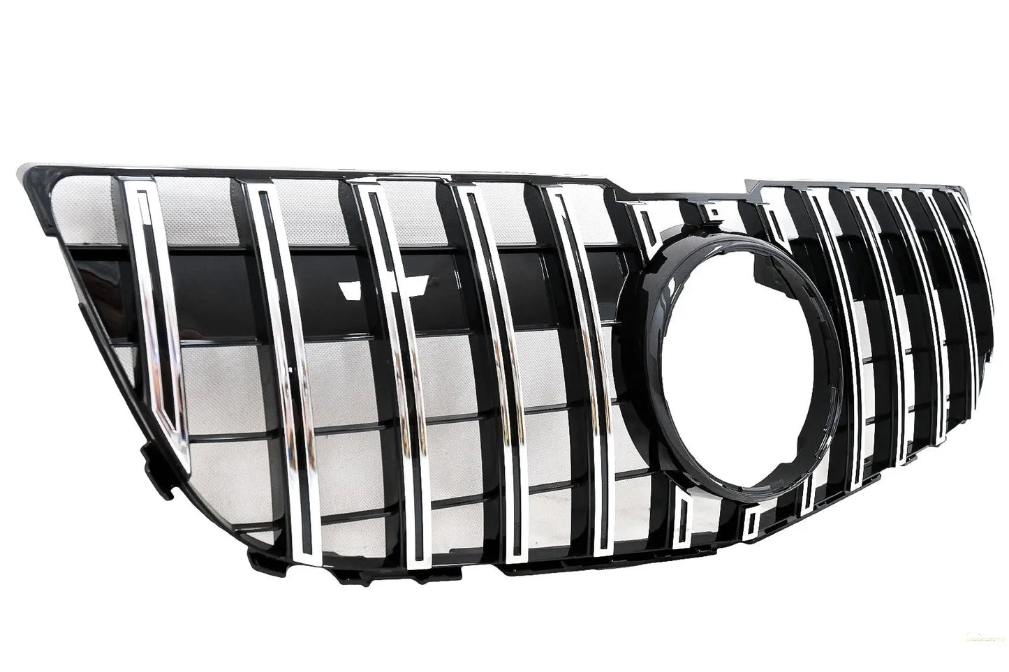 Kühlergrill Passend Für Mercedes GLK-Klasse X204 Facelift (2013-2015) GT-R Panamericana Design Chrom KITT