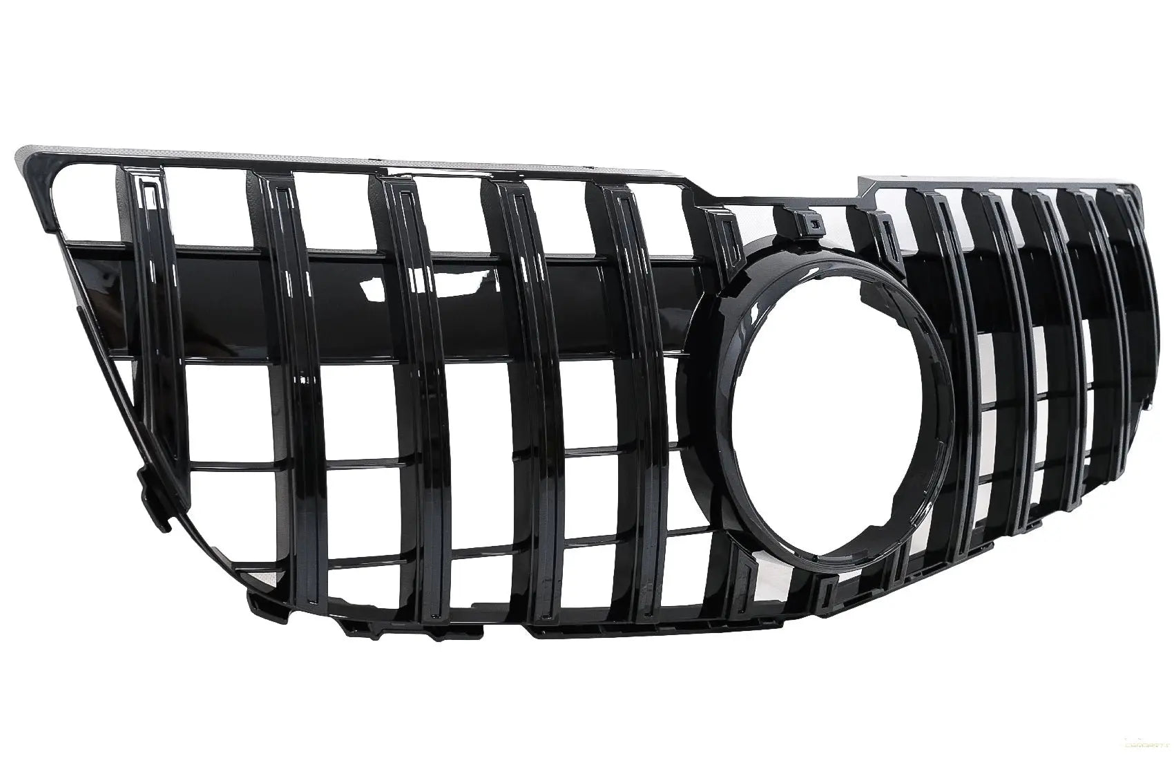 Kühlergrill Passend Für Mercedes GLK-Klasse X204 Facelift (2013-2015) GT-R Panamericana Design Piano Black KITT Specials