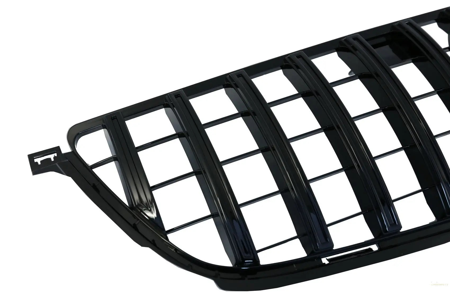 Kühlergrill Passend Für Mercedes Ml-Klasse W166 (2012-2014) GT-R Panamericana Design Schwarz KITT Specials