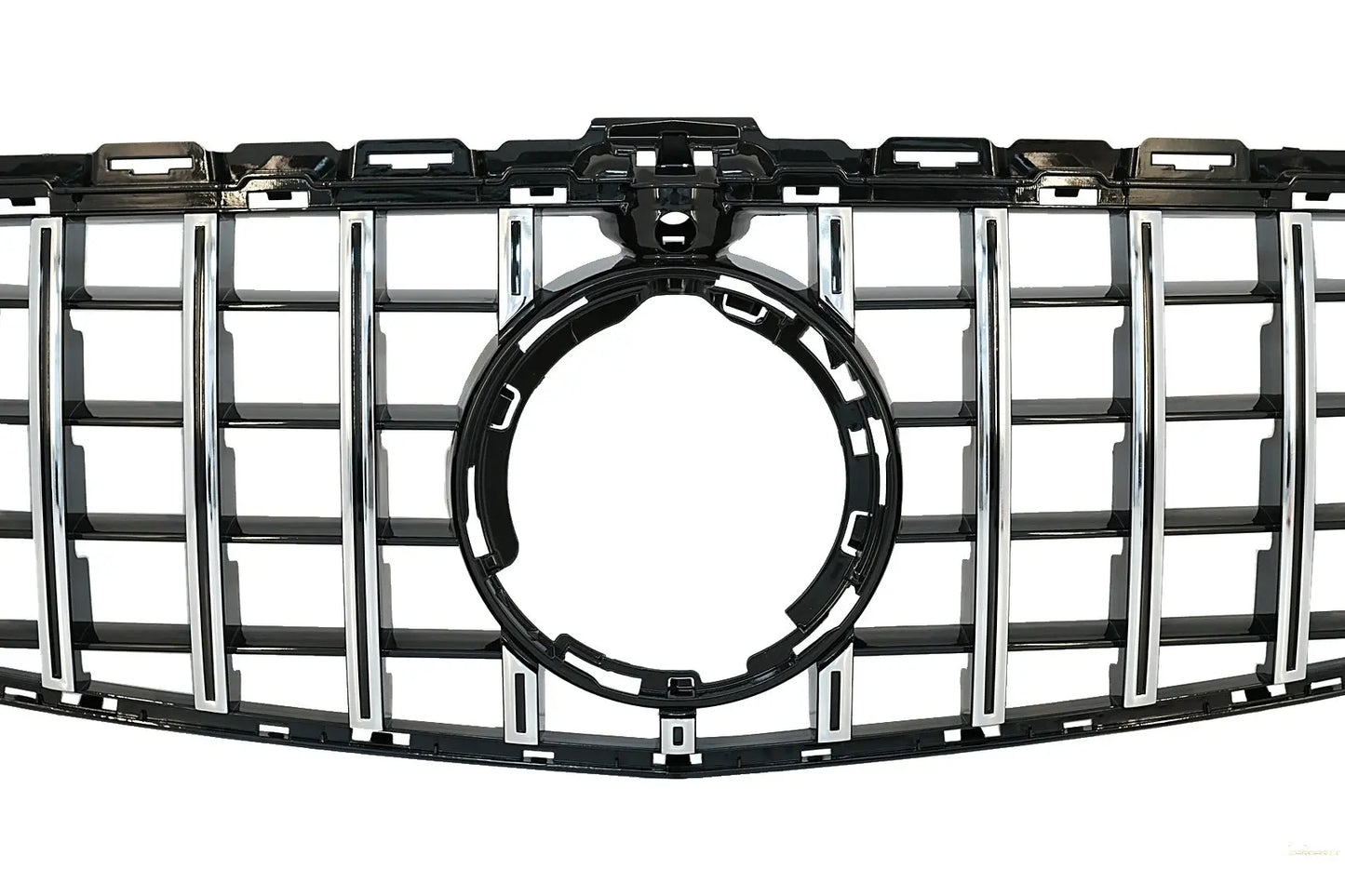 Kühlergrill Passend Für Mercedes W205 Limousine S205 T-Modell A205 Cabriolet C205 Coupé Facelift (03.2018-2020) Mit 360 Kamera Chrom KITT EU