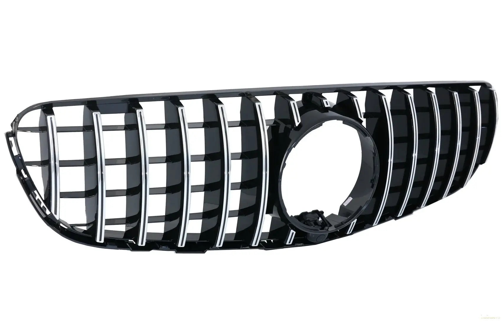 Kühlergrill Vorne Passend Für Mercedes GLC X253 C253 (2015-2018) GT R Panamericana Look Chrom KITT Specials