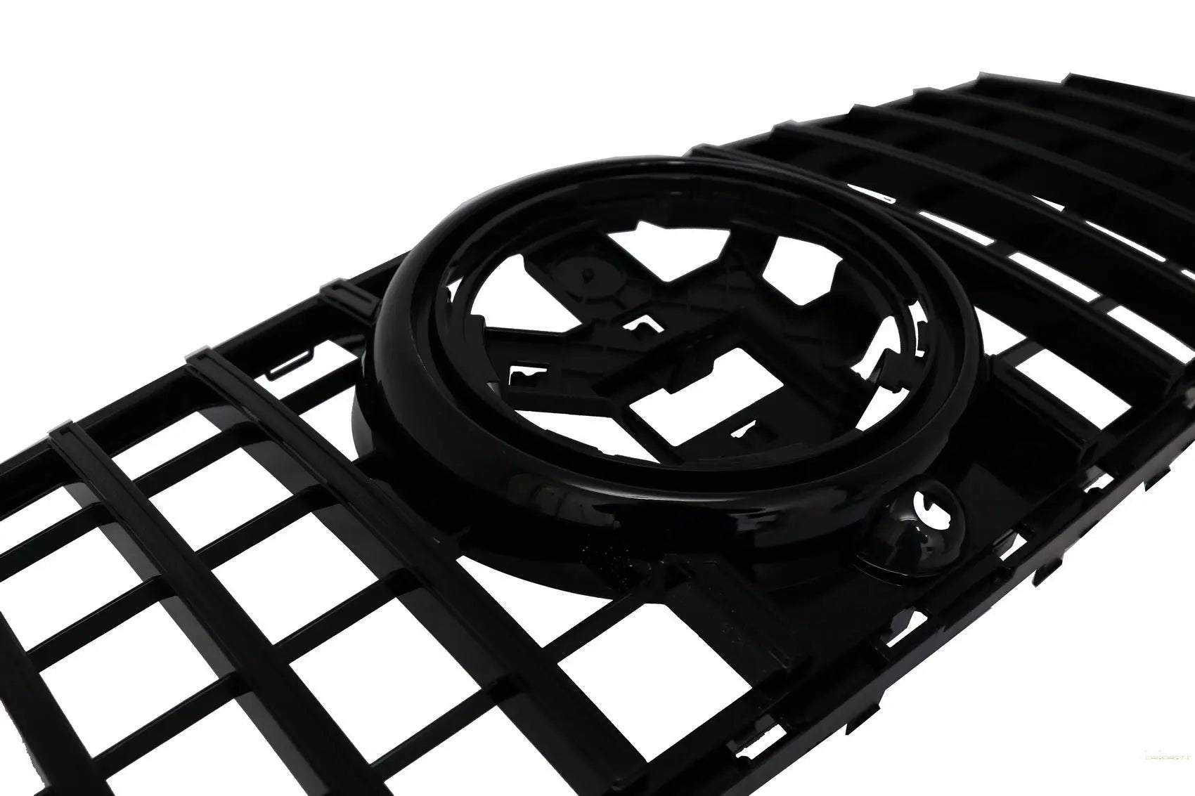 Kühlergrill Vorne Passend Für Mercedes GLE SUV W167 V167 GLE Coupé C167 Sportpaket (2019-Up) GTR Panamericana Design Ganz In Schwarz KITT Specials