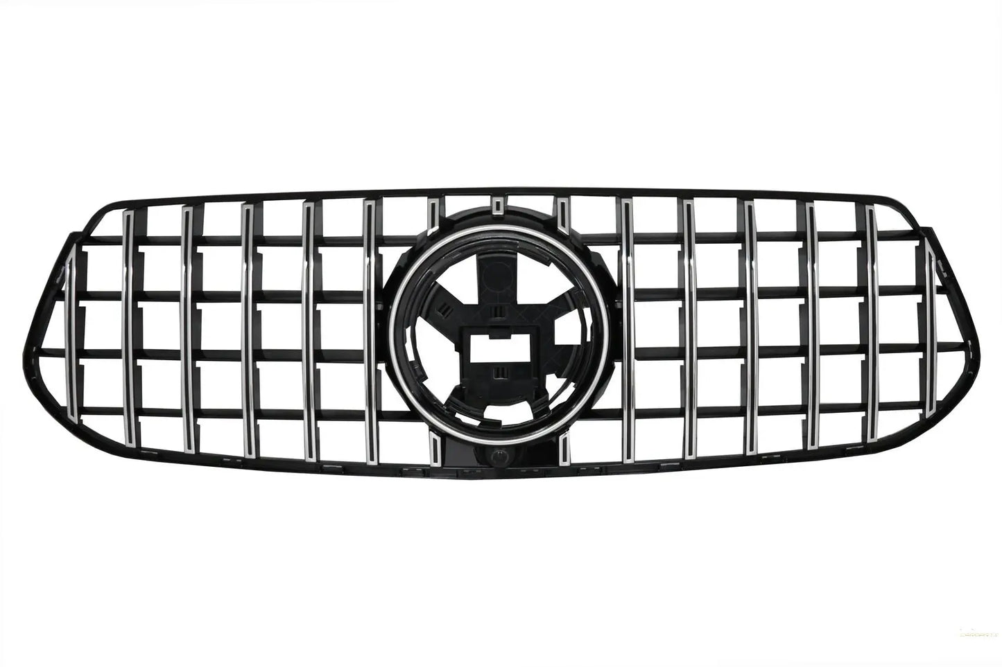 Kühlergrill Vorne Passend Für Mercedes GLE SUV W167 V167 GLE Coupé C167 Sportpaket (2019-Up) GTR Panamericana Design Glänzend Schwarz Und Chrom KITT Specials