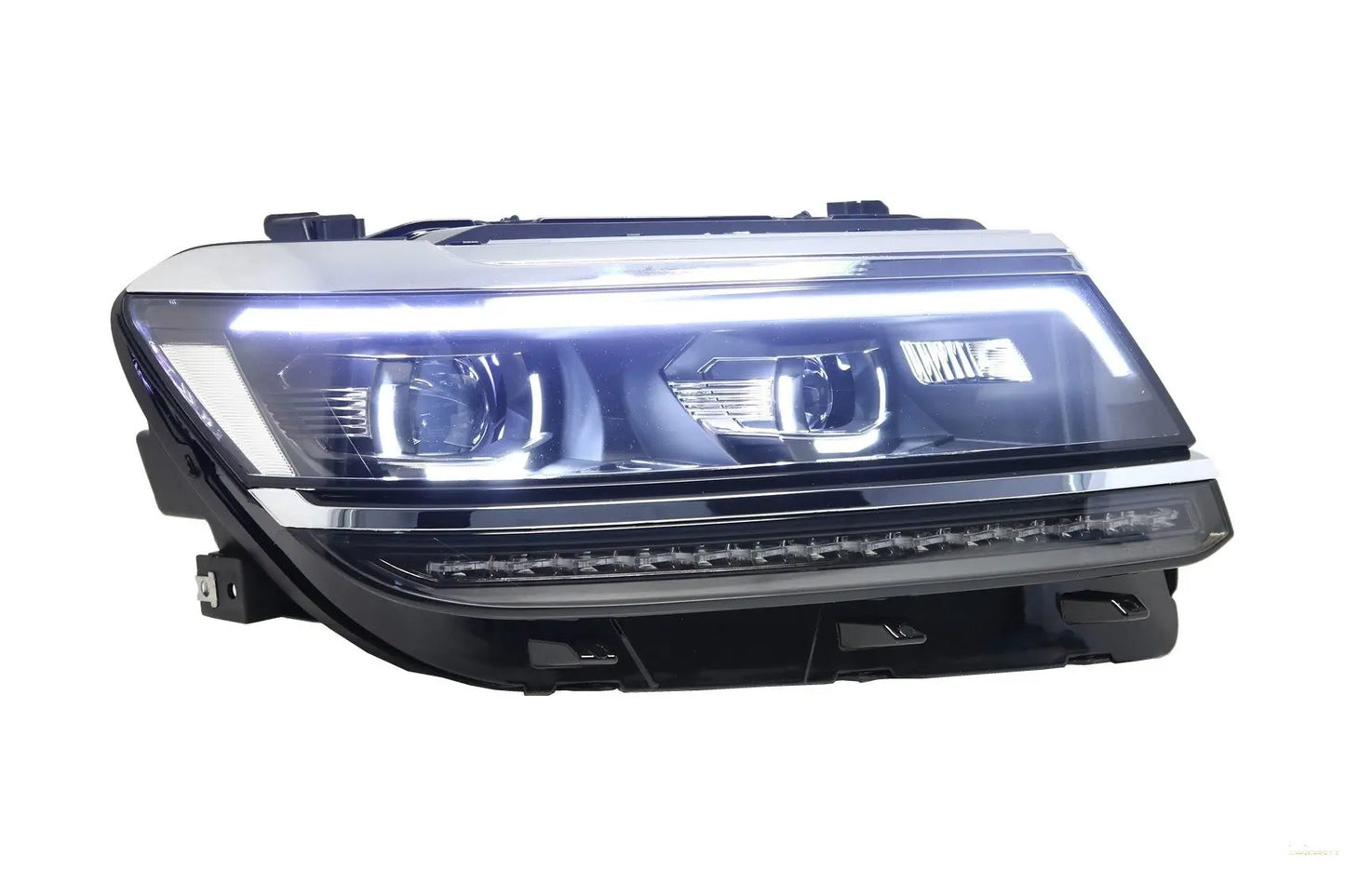 LED-Scheinwerfer Geeignet Für VW Tiguan II Mk2 (2016-2019) R-Line-Matrix-Design Sequentielle Dynamische Blinker KITT
