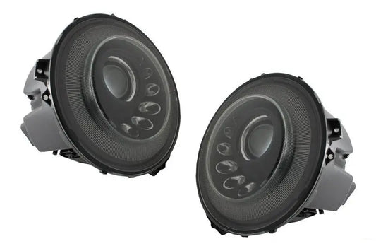 LED-Scheinwerfer Passend Für Mercedes G-Klasse W463 (2005-2017) Bi-Xenon M-Look Dynamisches Sequentielles Signal KITT