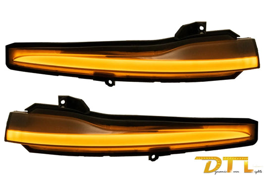 LED-Spiegel-Blinker-Markierungslampe Passend Für Mercedes C-Klasse W205 (2014-2018) E-Klasse W213 (2016-2018) S-Klasse W222 (2013-2017) Rauch KITT EU
