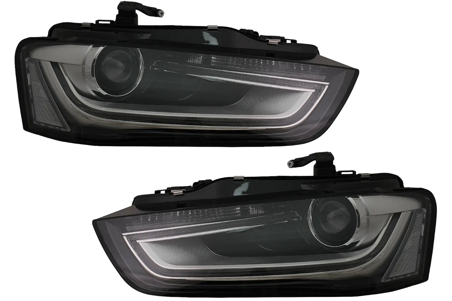 LED Tagfahrlicht Für Audi A4 B8.5 Facelift (2012-2015) Schwarz KITT Lightning