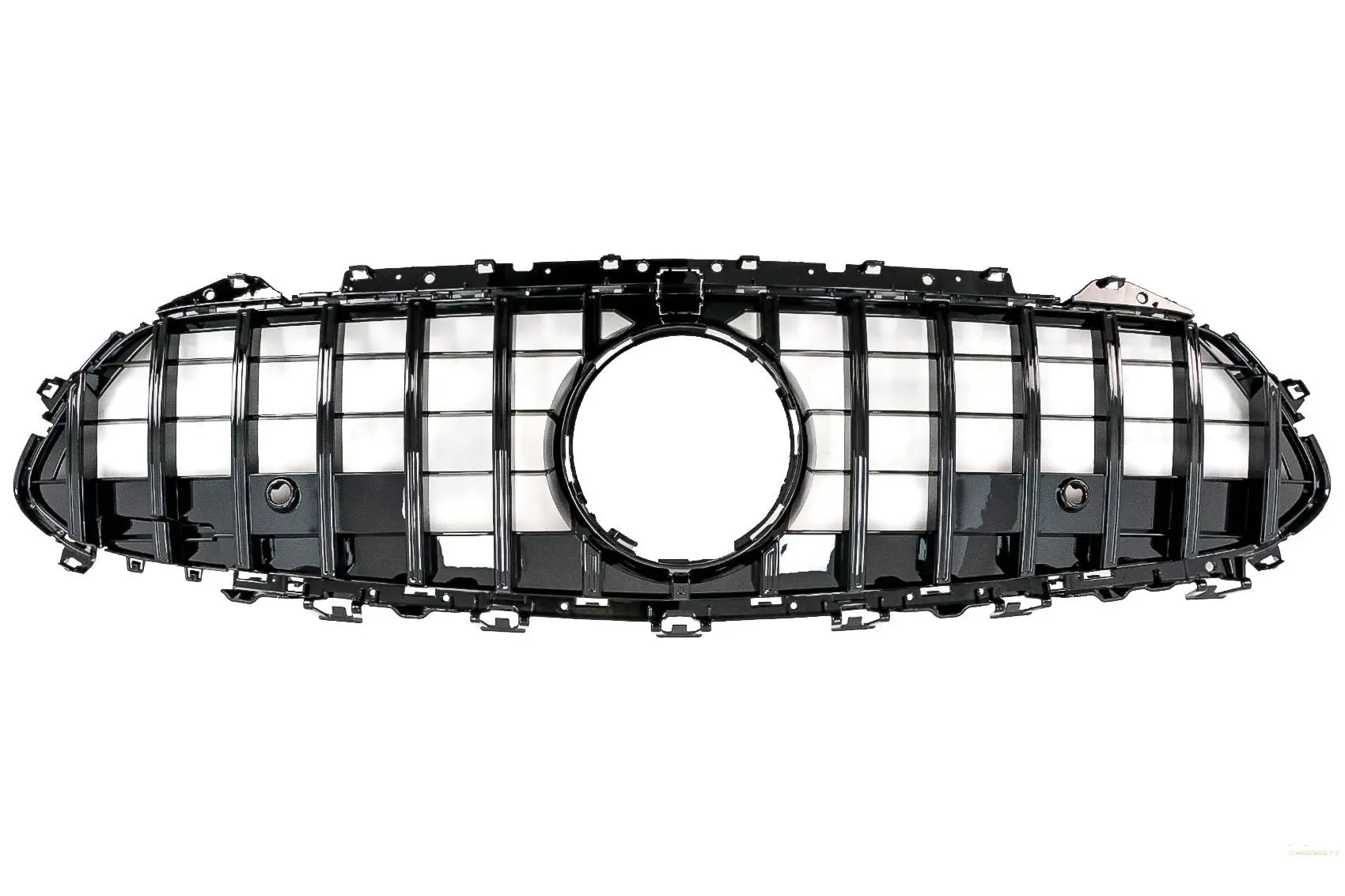 Mittelgitter Passend Für Mercedes CLS-Klasse C257 (2018-Up) GTR-Design Klavierschwarz KITT