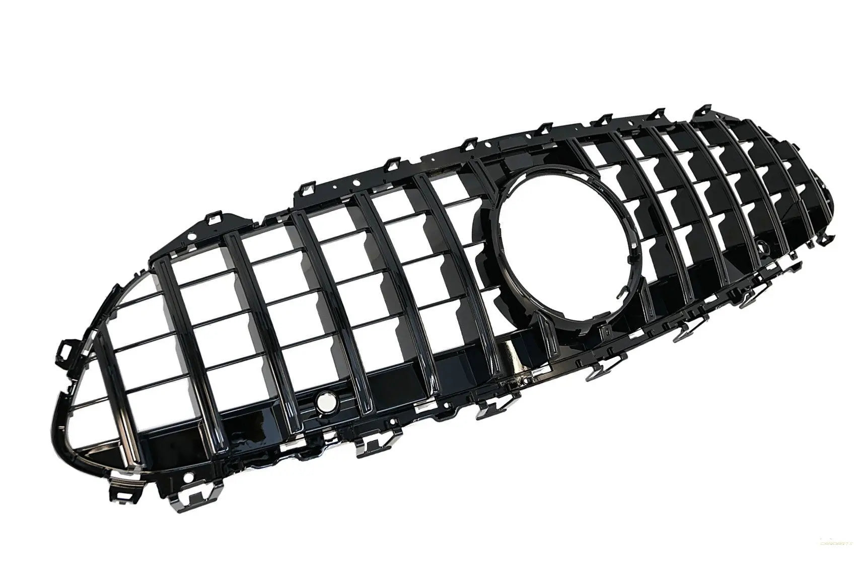 Mittelgitter Passend Für Mercedes CLS-Klasse C257 (2018-Up) Panamericana GTR Design Ganz In Schwarz KITT EU