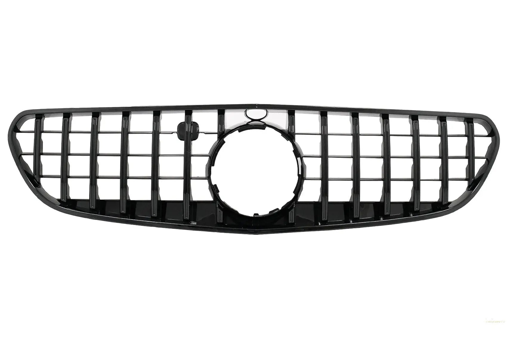 Mittelgitter Passend Für Mercedes S-Klasse C217 Coupé Facelift (2018) A217 Cabrio Facelift (2018) GT-R Panamericana Design Schwarz KITT