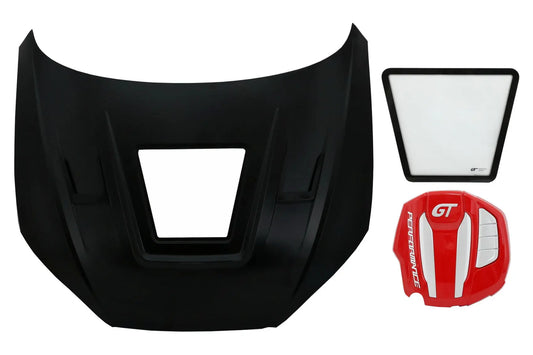 Motorhaube Mit Motorabdeckung Passend Für Audi A5 B9 (2016-2019) GT Design KITT