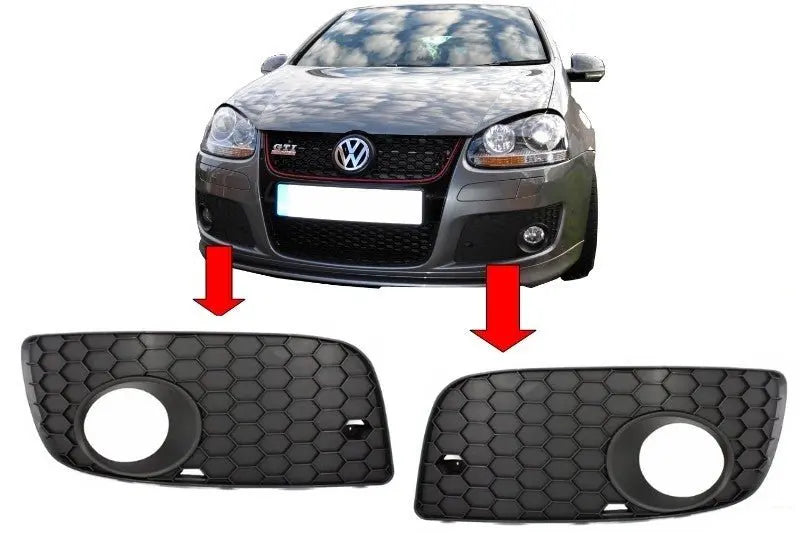 Nebelscheinwerferabdeckungen Passend Für VW Golf V 5 (2003-2007) GTI Look KITT