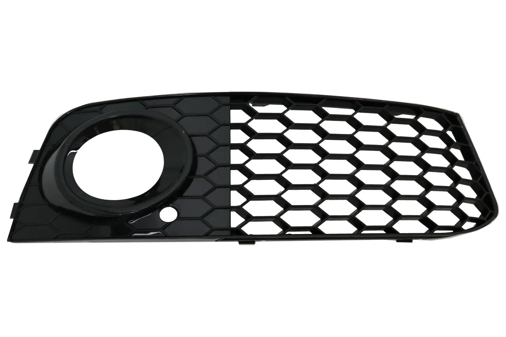 Nebelscheinwerferabdeckungen Seitengitter Passend Für Audi A4 B8 8k (2007-2011) RS4 Look Glossy Black Edition KITT Specials