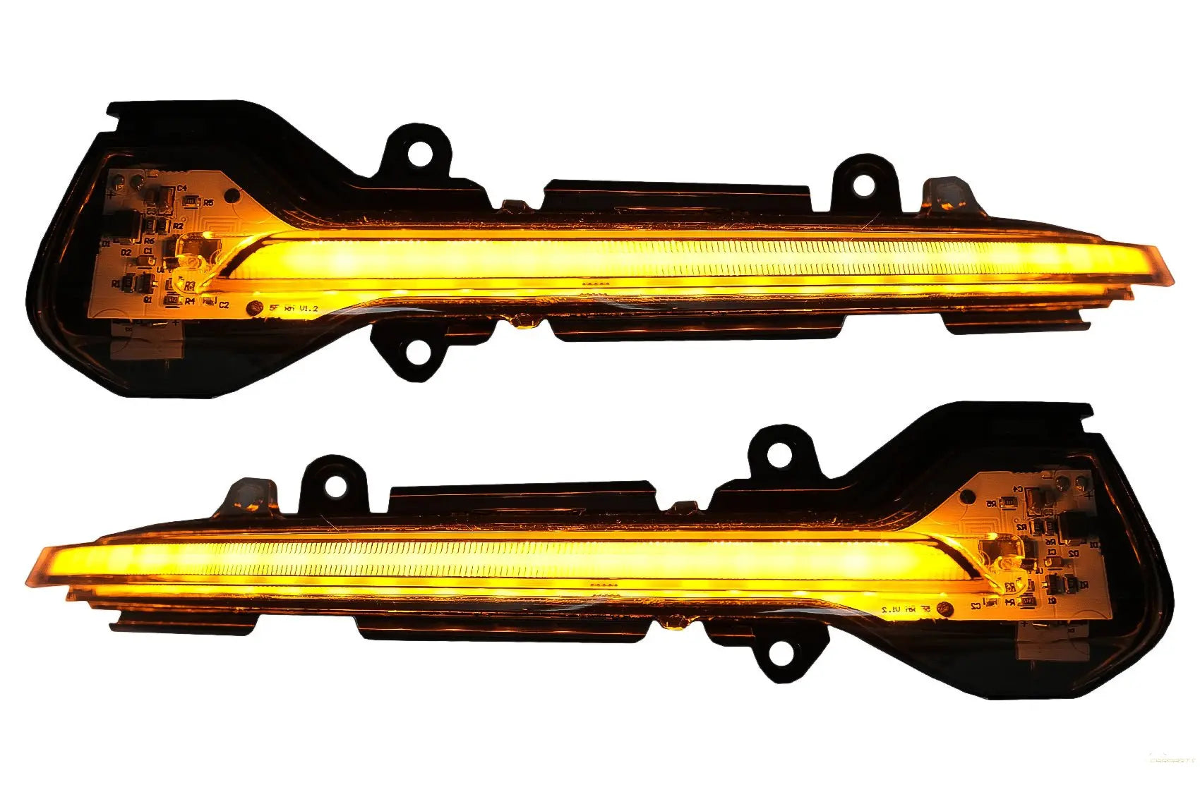 Osram Dynamische Voll-LED-Spiegelblinker LEDdriving Dmi Passend Für Seat Leon 5f (2012-) Ibiza Kj (2018-) Arona Kj (2018-) Schwarz Osram