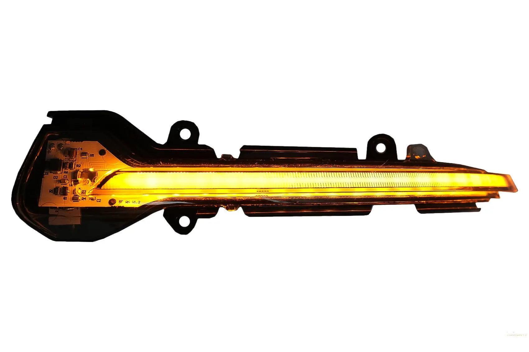 Osram Dynamische Voll-LED-Spiegelblinker LEDdriving Dmi Passend Für Seat Leon 5f (2012-) Ibiza Kj (2018-) Arona Kj (2018-) Schwarz Osram