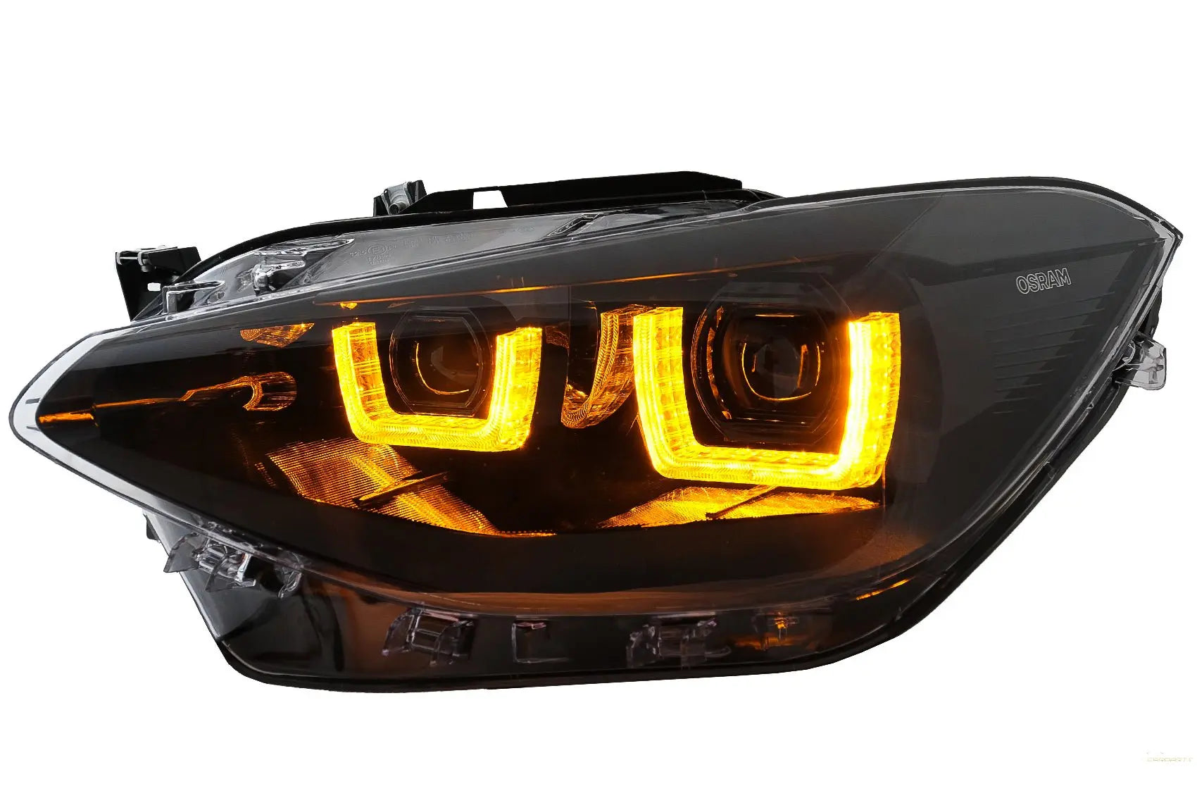 Osram LEDdriving Voll-LED-Scheinwerfer Passend Für BMW 1er F20 F21 (06.2011-03.2015) Schwarz Osram