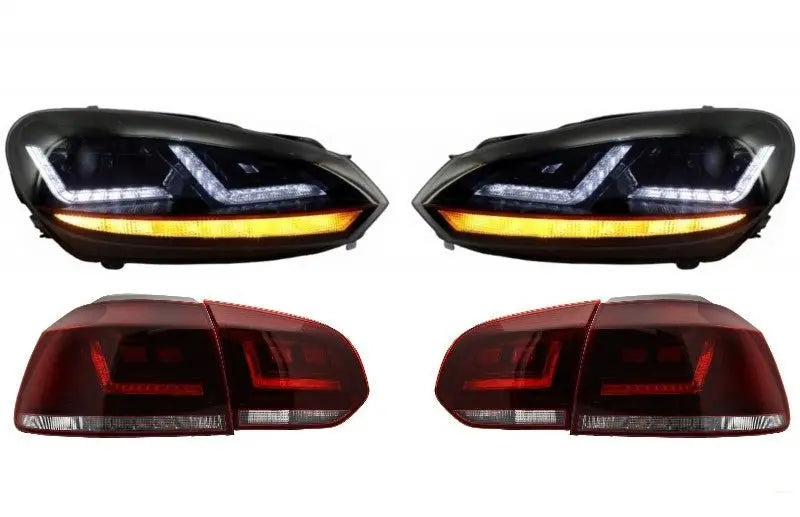 Osram LEDriving LED Rücklicht Mit Xenon Upgrade Scheinwerfer Passend Für VW Golf 6 VI (2008-2012) Dynamisches Sequentielles Abbiegelicht Osram