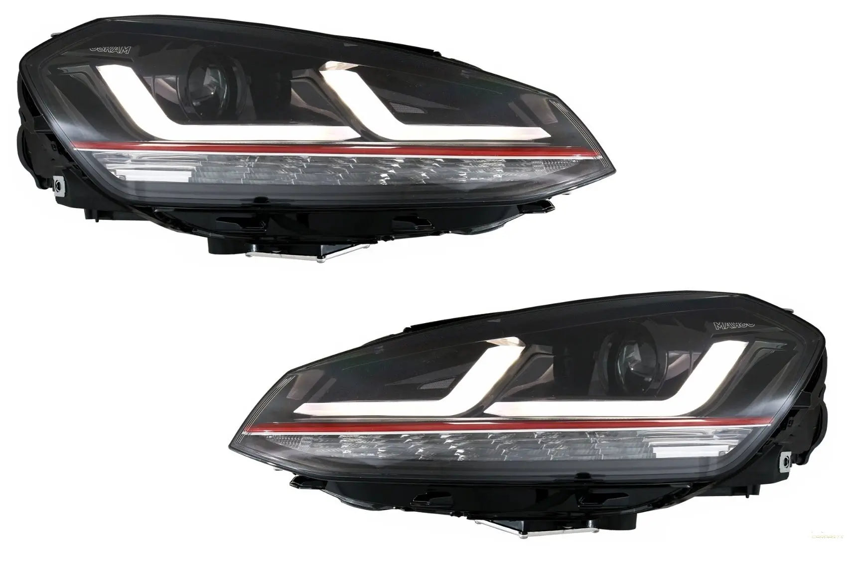 Osram Voll-LED-Scheinwerfer LEDdriving Geeignet Für VW Golf 7 VII 12-17 Rot  GTI Upgrade Für Xenon & Halogen Tagfahrlicht Autos - headlights - 1218.00 -  CarPartsTuning