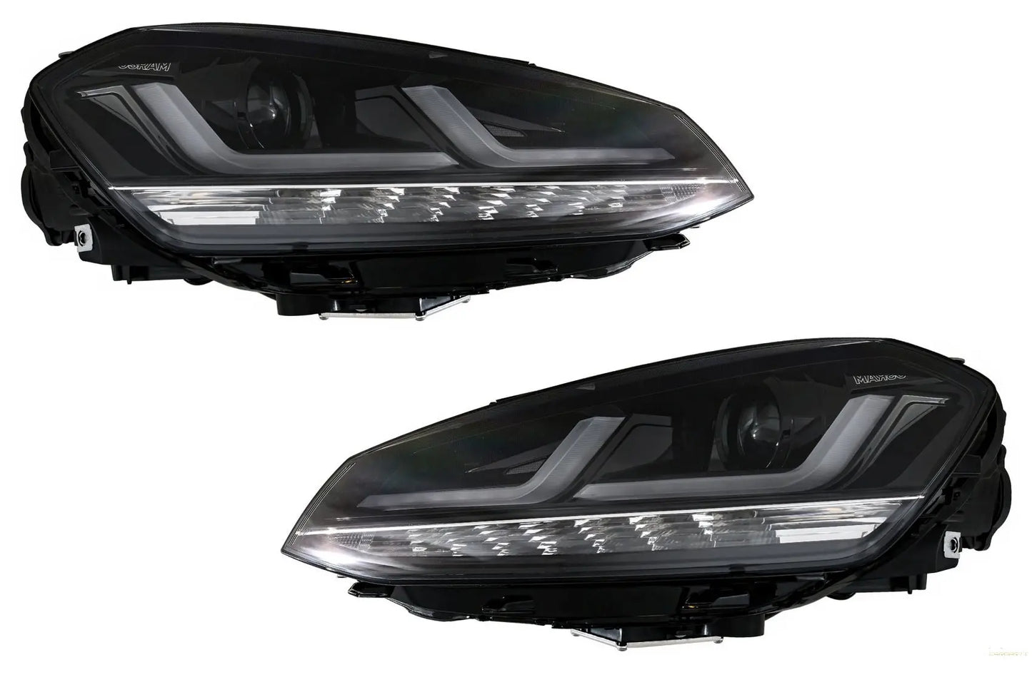Osram Voll-LED-Scheinwerfer LEDdriving Passend Für VW Golf 7 VII (2012-2017) Schwarz Upgrade Für Halogen Osram