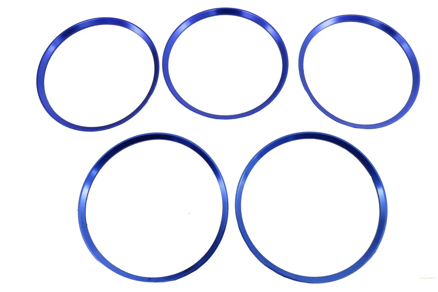 Ringrahmen Belüftung Blau Passend Für Mercedes A Klasse W176 B Klasse W246 CLA Klasse C117 Und GLA Klasse X156 KITT Specials