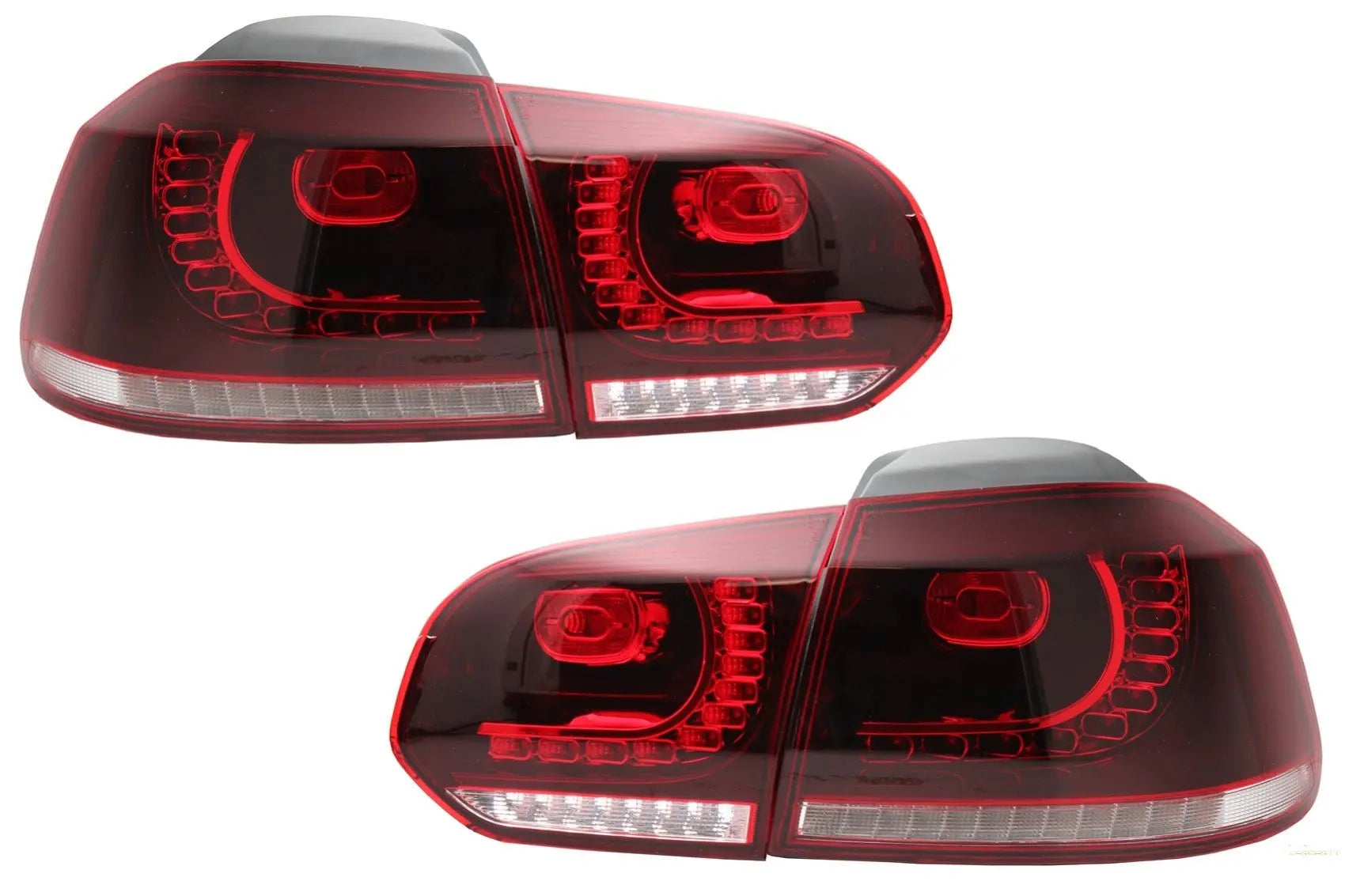 Rückleuchten Full LED Passend Für VW Golf 6 VI (2008-2013) Kirschrot R20 GTI Design (LHD Und RHD) KITT Specials