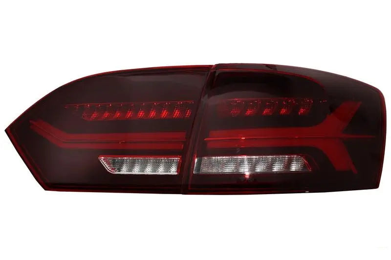 Rückleuchten LED Passend Für VW Jetta Mk6 VI (2012-2014) Dynamisch Fließende Blinker Roter Rauch KITT