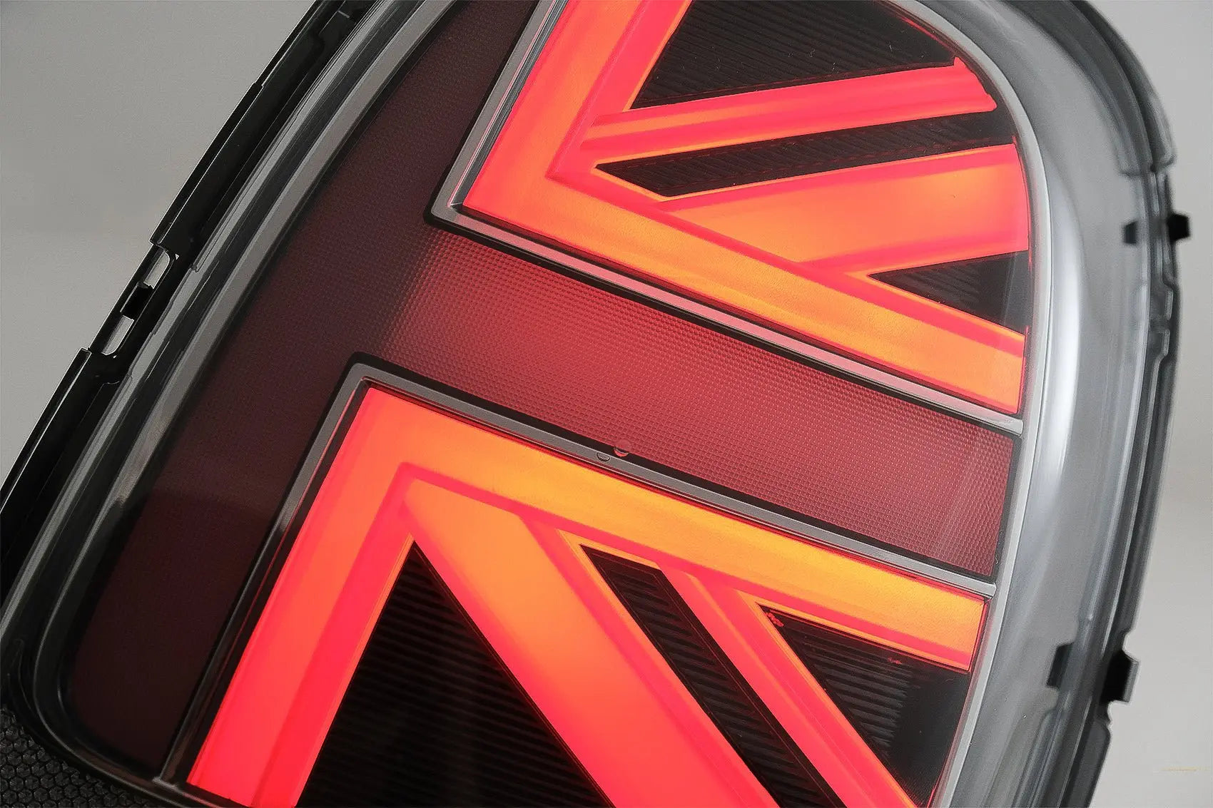 Rückleuchten Passend Für Mini One F55 F56 F57 3D 5d Cabrio (2014-2018) JCW Design Red Smoke KITT