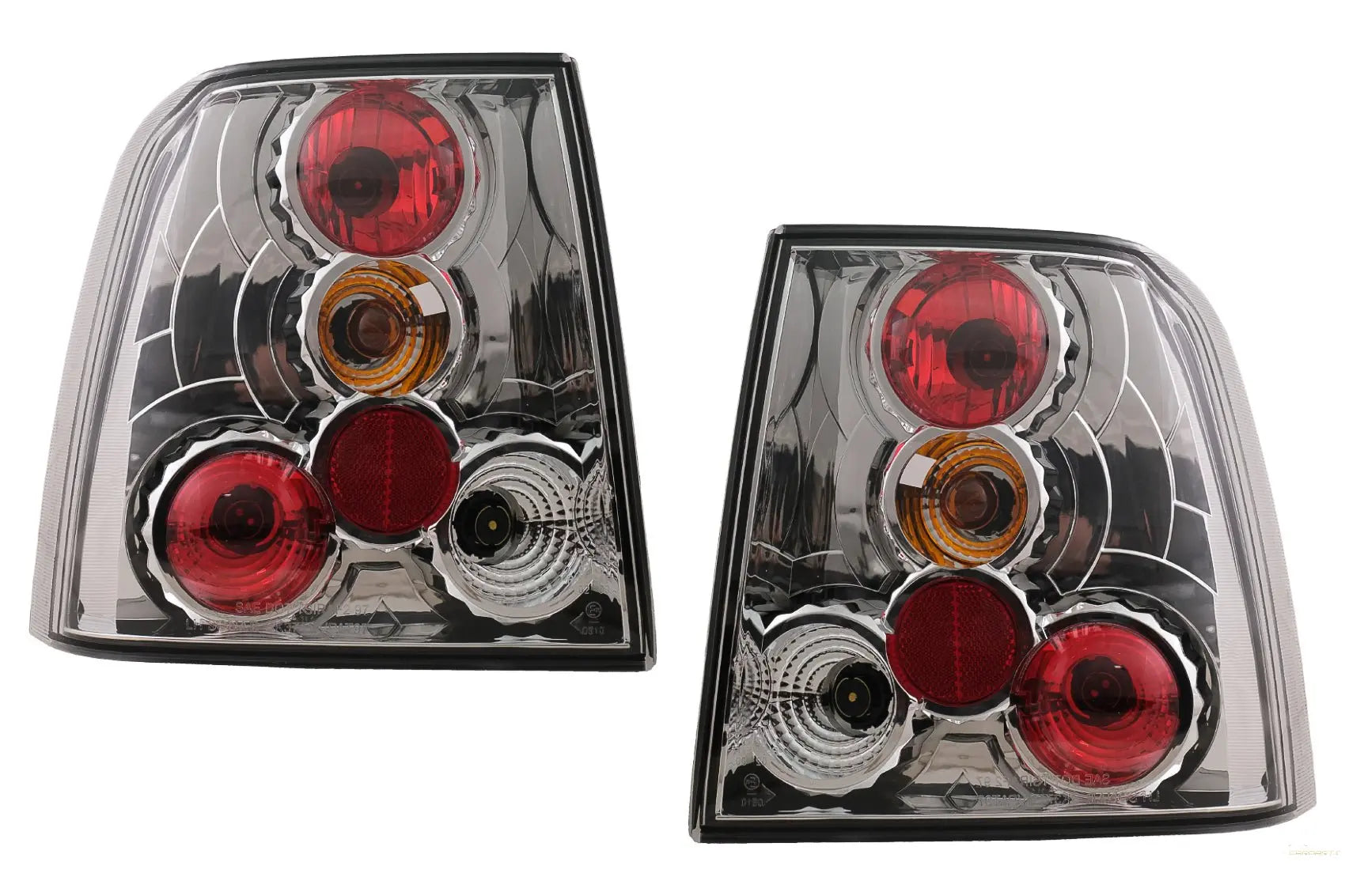 Rückleuchten Passend Für VW Passat B5 Limousine (11.1996-08.2000) Chrom KITT Lightning