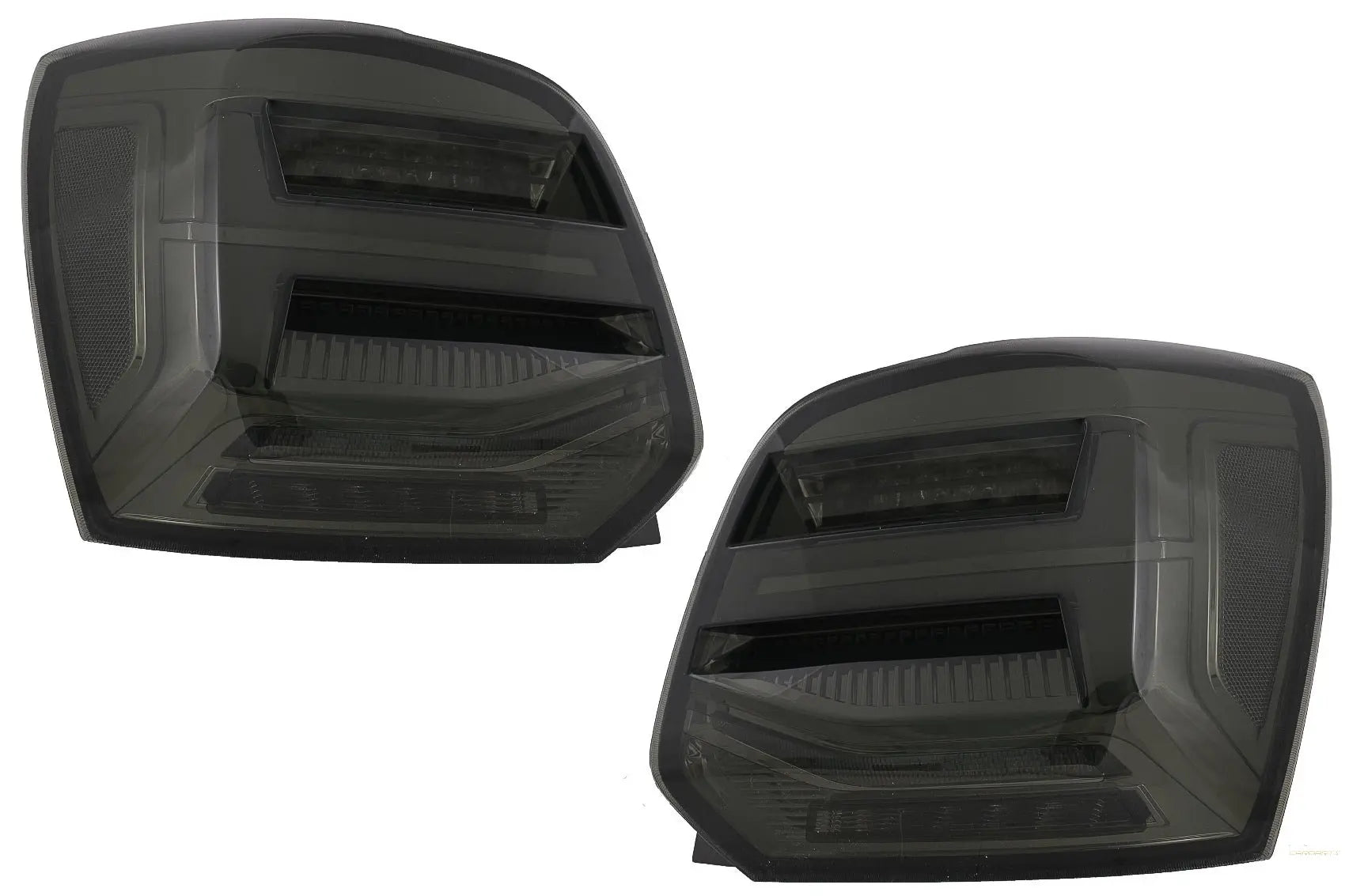 Rückleuchten Voll-LED Passend Für VW Polo 6R 6C 61 (2011-2017) Sequentielle Dynamische Blinker Vento Look Smoke KITT