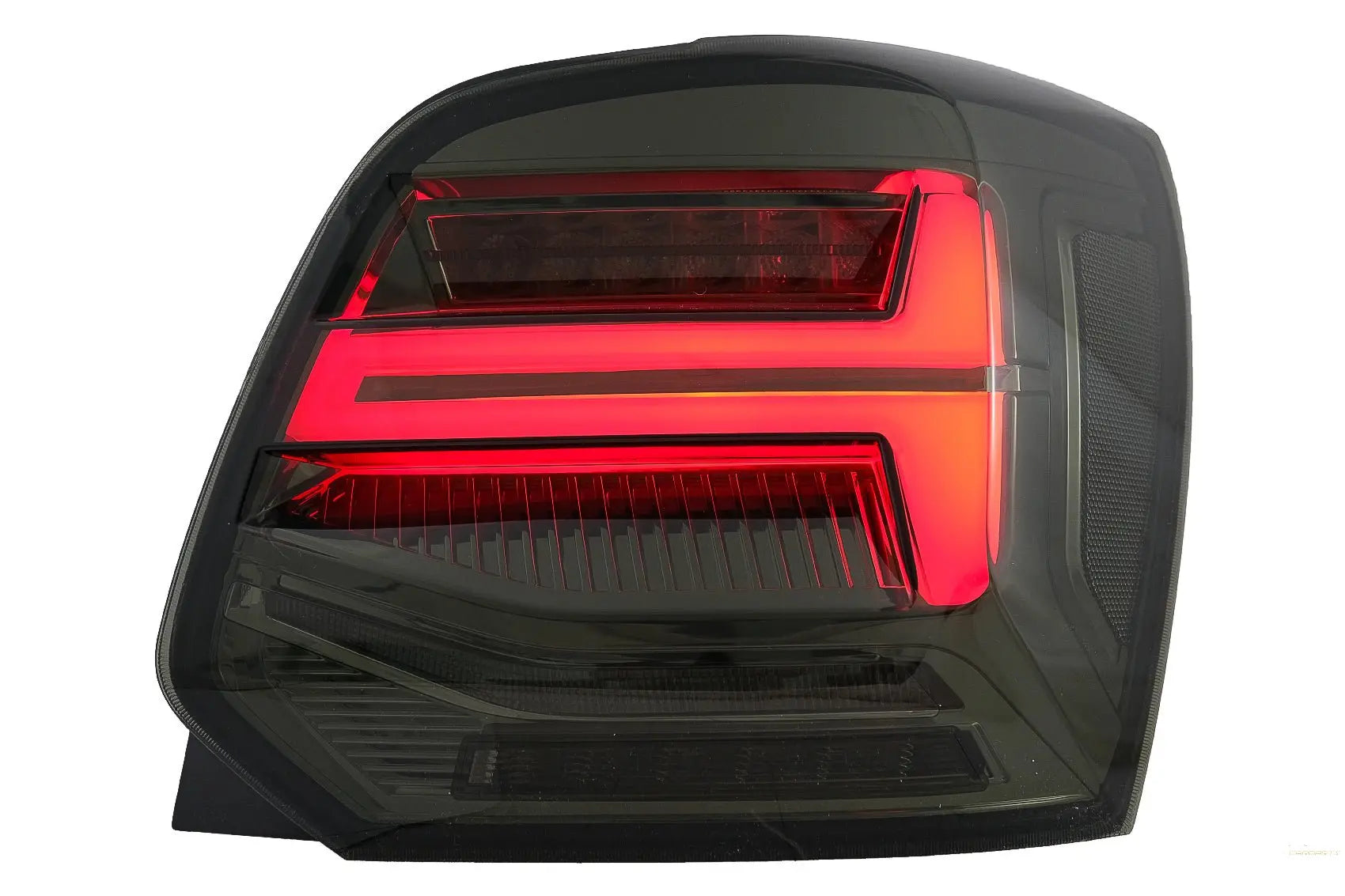 Rückleuchten Voll-LED Passend Für VW Polo 6R 6C 61 (2011-2017) Sequentielle Dynamische Blinker Vento Look Smoke KITT