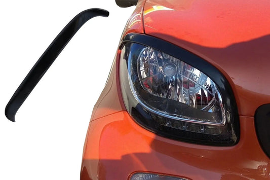 Scheinwerfer Abdeckungen Augenbrauen Trim Passend Für Smart Fortwo C453 A453 Forfour W453 (2014) KITT