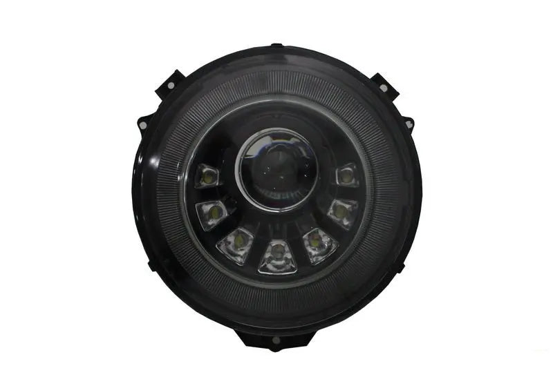 Scheinwerfer Bi-Xenon LED Passend Für Mercedes G-Klasse W463 (2005-2017) M Eckiger Look KITT