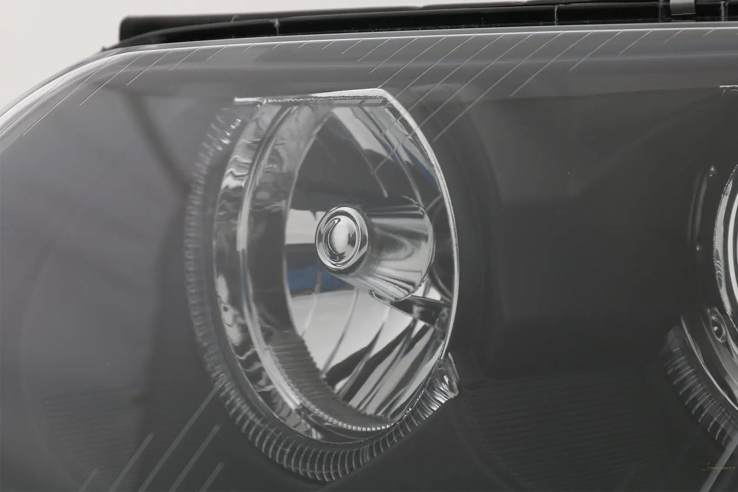 Scheinwerfer Passend Für VW Passat 3bg B5 (09.2000-03.2005) 2 Halo Felgen Schwarz KITT Lightning