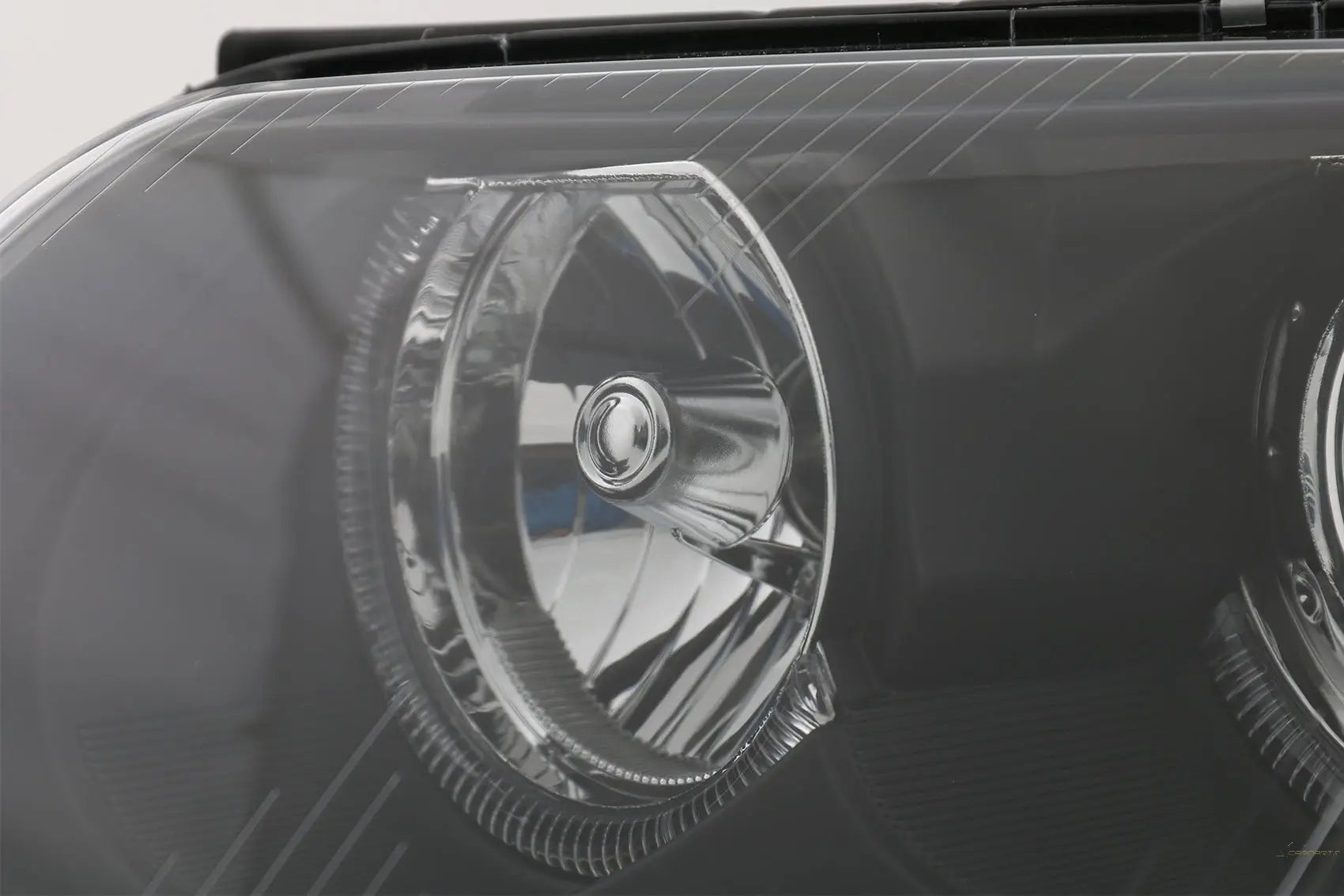 Scheinwerfer Passend Für VW Passat 3bg B5 (09.2000-03.2005) 2 Halo Felgen Schwarz KITT Lightning