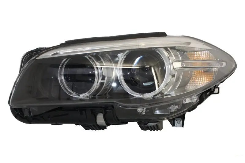 Scheinwerfer Voll-LED Bi-Xenon Angel Eyes Passend Für BMW 5er F10 F11 (2011-2013) LCI Facelift Look KITT Lightning